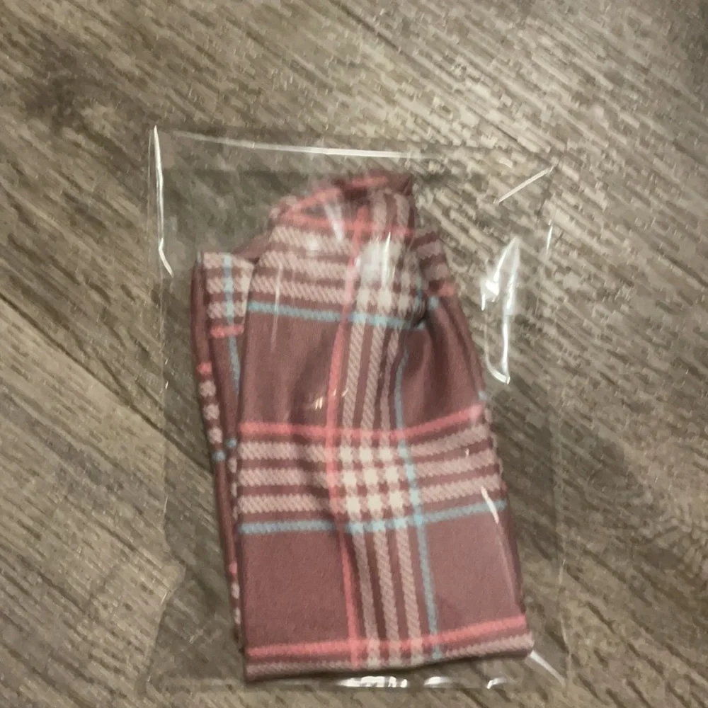 Plaid Wide Twisted Headbands Handmade NEW